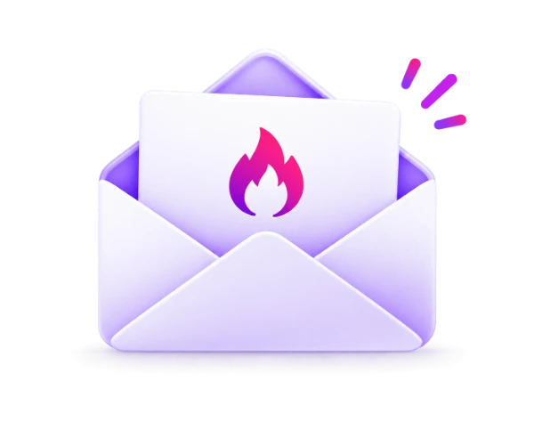 An envelope with a hot software deal inside